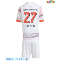 Camisa de time de futebol Bayern Munich Konrad Laimer #27 Replicas 2º Equipamento Infantil 2025-26 Manga Curta (+ Calças curtas)